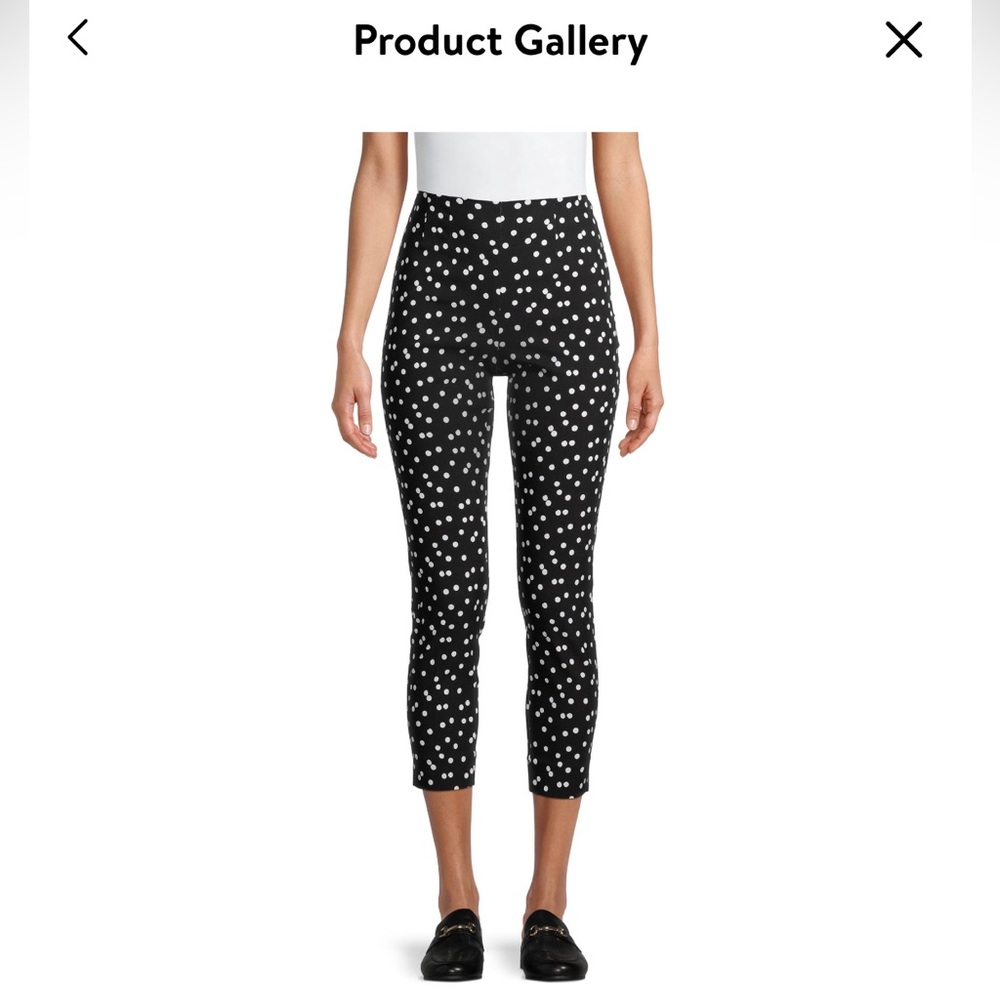 Skinny cropped slacks